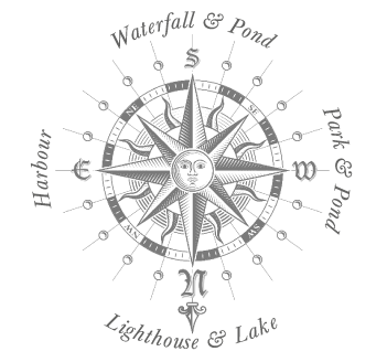 South- Waterfall & Pond