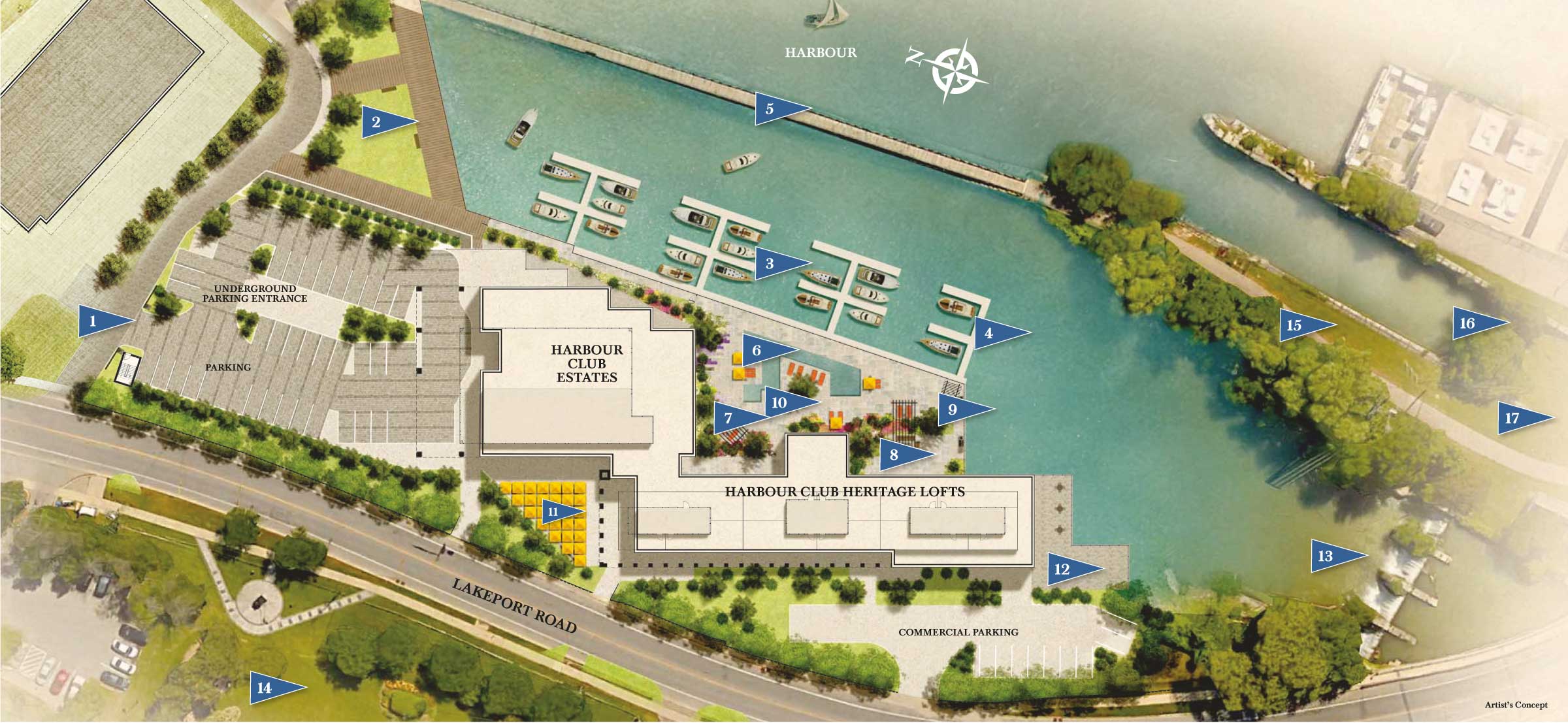 Garden Marina Level Amenities